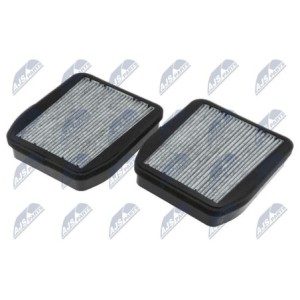 Filtre D'habitacle De Carbone MERCEDES CLASSE E W211-S211 E200 - PUK 1076-2 E, MS-6471C, FCA-10475C