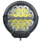 Projecteur longue portée 16 Leds avec feu de position - 10/30 volts - ø 178 mm - IP67-IP69K