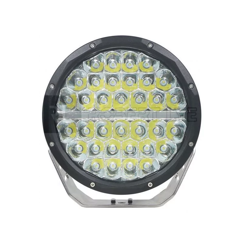 Projecteur longue portée 34 Leds avec feu de position - 10/30 volts - ø 223 mm - IP67-IP69K