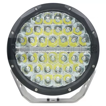 Projecteur longue portée 34 Leds avec feu de position - 10/30 volts - ø 223 mm - IP67-IP69K