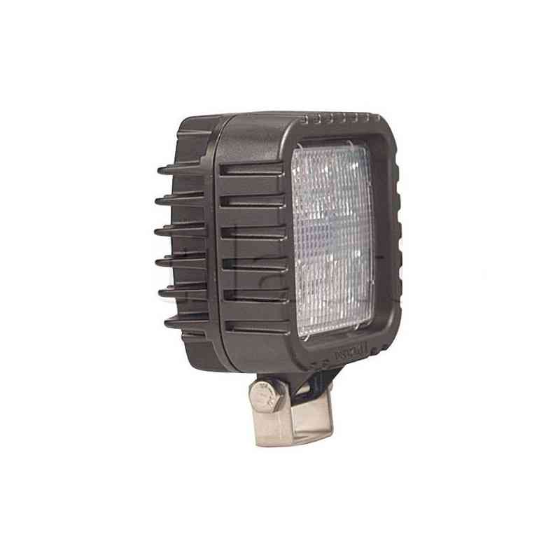 Phare de travail carré 8 leds - 10/50 Volts - L 106 x H 138,4 x Ep 67,4 - IP67 Phare de travail carré 8 leds - 10/50 Volts - L 106 x H 138,4 x Ep 67,4 - IP67