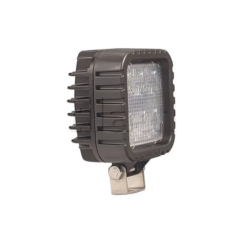 Phare de travail carré 8 leds - 10/50 Volts - L 106 x H 138,4 x Ep 67,4 - IP67