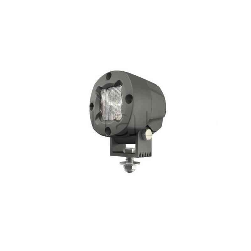 Phare de travail rond 1 Led - 12/48 volts - ø 80 x H 103 x Ep 84 mm - IP68/IP69K Phare de travail rond 1 Led - 12/48 volts - ø 80 x H 103 x Ep 84 mm - IP68/IP69K