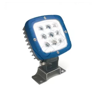 Phare de travail carré 9 Leds type CREE - 10/30 volts - L 99 x H 128 x Ep 64 mm - IP68