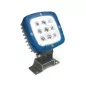 Phare de travail carré 9 Leds type CREE - 10/30 volts - L 99 x H 128 x Ep 64 mm - IP68