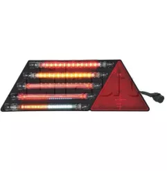 Feu arrière à Leds pour remorques - 12 ou 24 Volts - 414 x 146 x 55 mm - IP68 gauche
