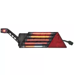 Feu arrière à Leds pour remorques - 24 Volts - 598 x 179 x 55 mm - IP68 gauche