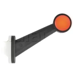 Feu de gabarit bicolore inclinaison 60° support caoutchouc - 12/24 Volts - IP68