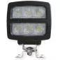 Phare de travail rectangle 6 Leds type CREE - 10/30 volts - L 138 x H 158 x Ep 130 mm - IP68