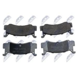 Brakes Plaquettes De Frein Arrière MAZDA 323 BA DIESEL 94 - 36607, AC420781D, PAD579