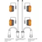 Kit électrique 12 Volts pour Renault Master génération 2010 12V.