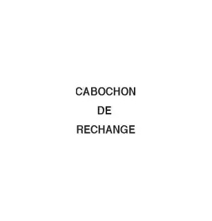 Cabochon de rechange orange pour gyrophares réfs. 403014 - 403010 - 403016 - 403000- 403008