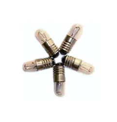 AMPOULE 12V DE VOYANT LUMINEUX E1150-E1151-E1152 (UNITE)-PAR 10------