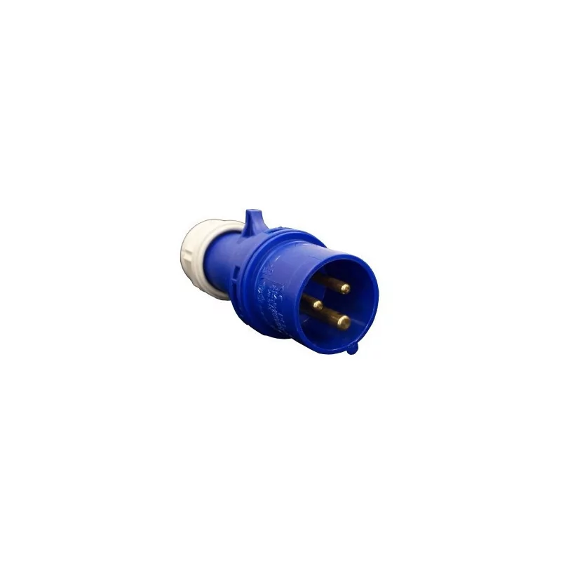 FICHE GROUPE FROID MALE 16A/230V-3 POLES-BLEUE