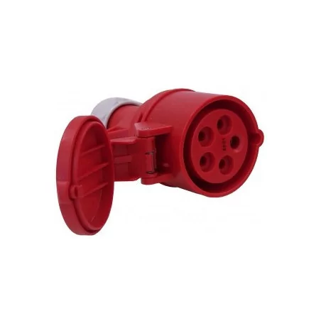 FICHE GROUPE FROID MOBILE-FEMELLE 32A/400V-5 POLES-ROUGE