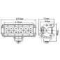 Panneau de barre LED 36W 167mm LB0032