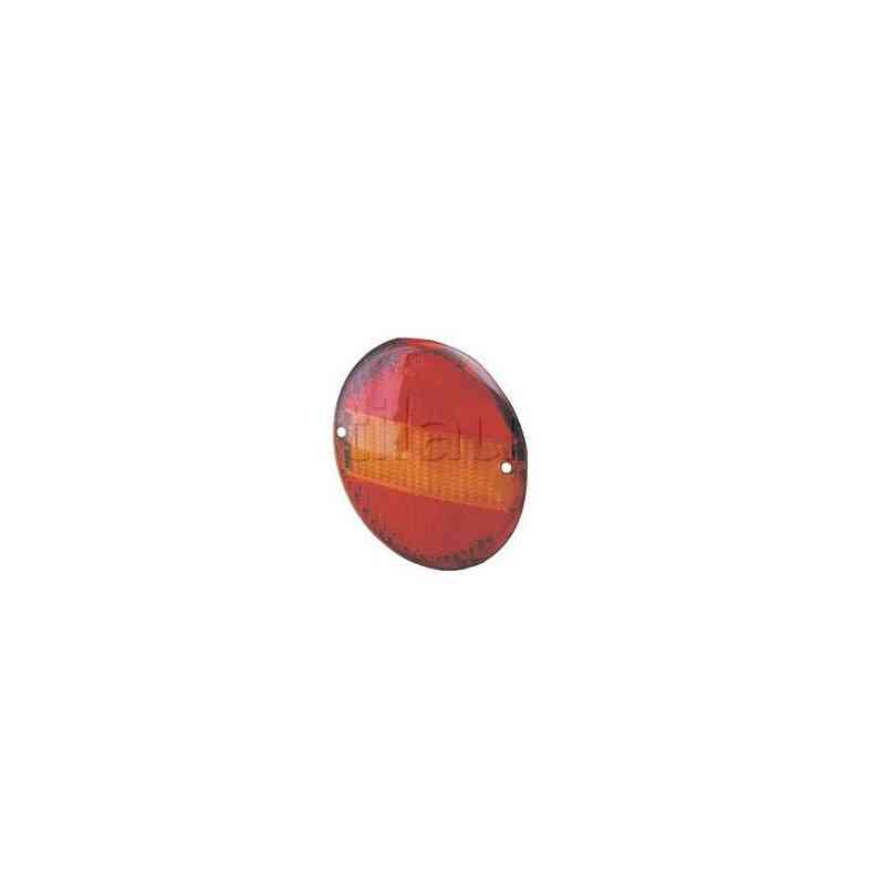 Cabochon pour Feu arrière modulaire à ampoules - 12/24 Volts - ø 140 X Ep 80 mm Cabochon pour Feu arrière modulaire à ampoules - 12/24 Volts - ø 140 X Ep 80 mm