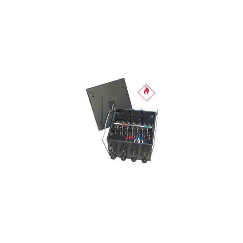 Boîte de connexion homologuées GGVS / ADR Etanchéité IP 69 K 16xPG Boîte de connexion homologuées GGVS / ADR Etanchéité IP 69 K 16xPG