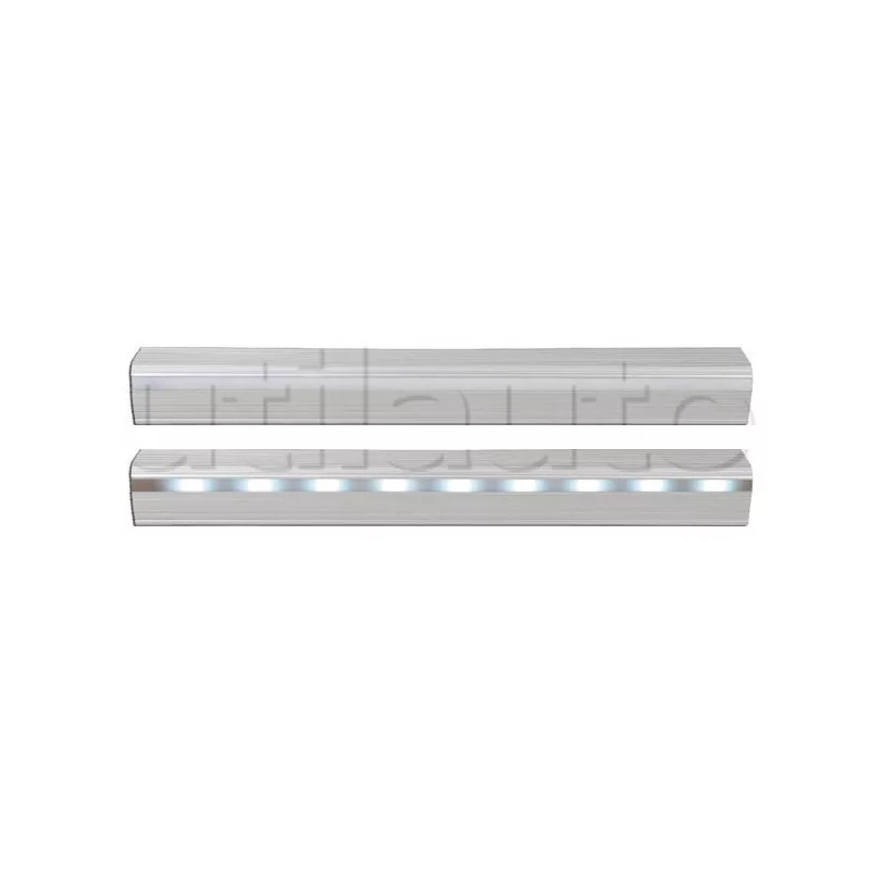 Profil alu 9 LEDS pour marche-pied - 24 Volts BLANC 24V