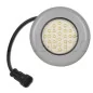 Plafonnier 24 Leds - A poser - ø 100 x Ep 12,9 mm 12V. ROND 24 LEDS