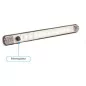 Plafonnier 12 Leds avec interrupteur - A poser - L 238 x l 20,6 x Ep 10,4 mm - IP68