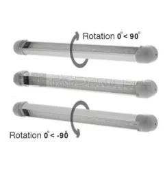 Réglette 24 LEDS 12v orientable