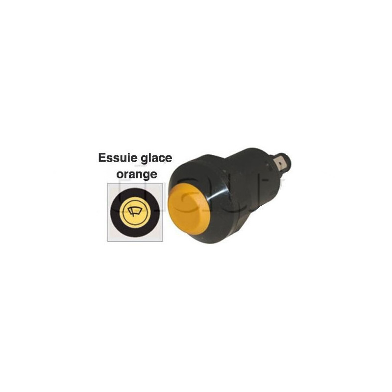 Interrupteur / Contacteur à bouton poussoir - Haute performance ESSUIE-GLACE 12V