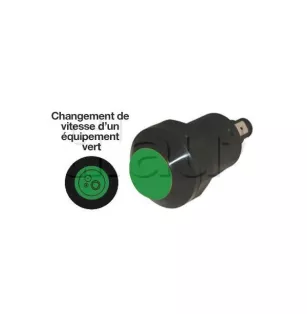 Interrupteur / Contacteur à bouton poussoir - Haute performance CHANG. VITESS. 12/24V.