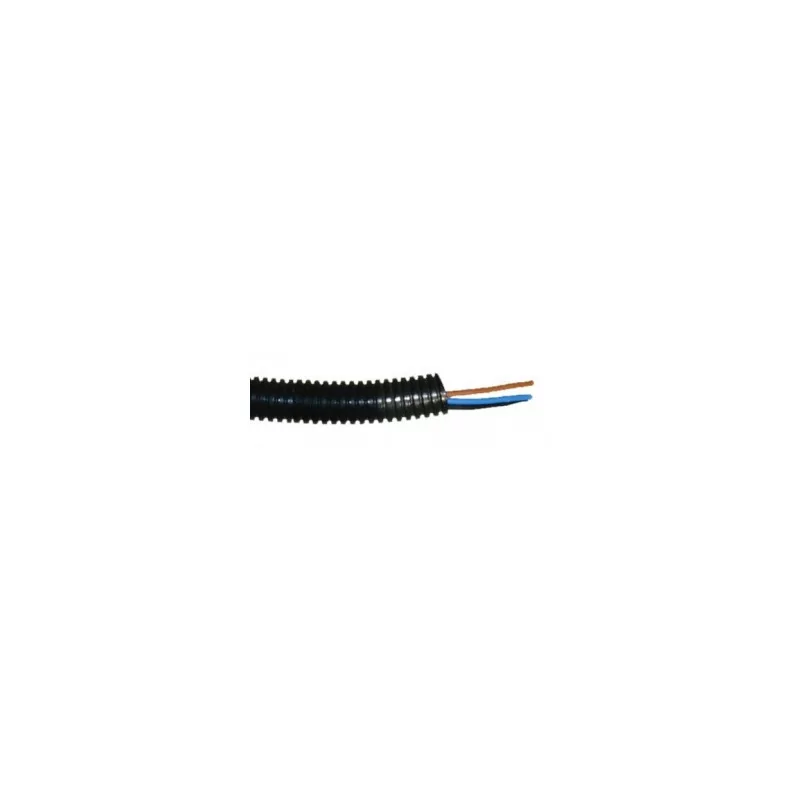 GAINE ANNELEE NOIRE STANDARD AU M.-06MM/9.2MM-COURONNE DE 100M