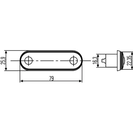 Bkinsety 15Pcs 3/4  Runde LED Vorne Hinten Seitenmarkierungsanzeigen Licht  Universal für LKW Anhänger Van Caravan Auto (Rot + Weiß + Gelb) :  : Auto & Motorrad