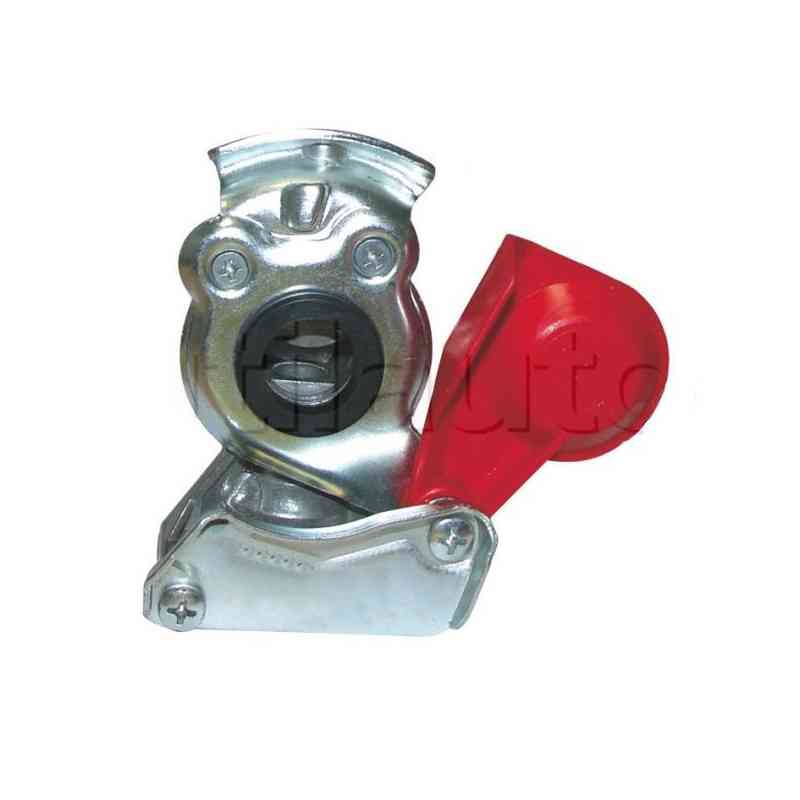 Tuyau Pneumatique Hélicoïdal M22 - 4 Mètres - PU Rouge/jaune - Pour Camions Et Remorques