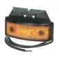 Feu latéral orange à Leds + Clignotant -10/30 Volts - IP69K