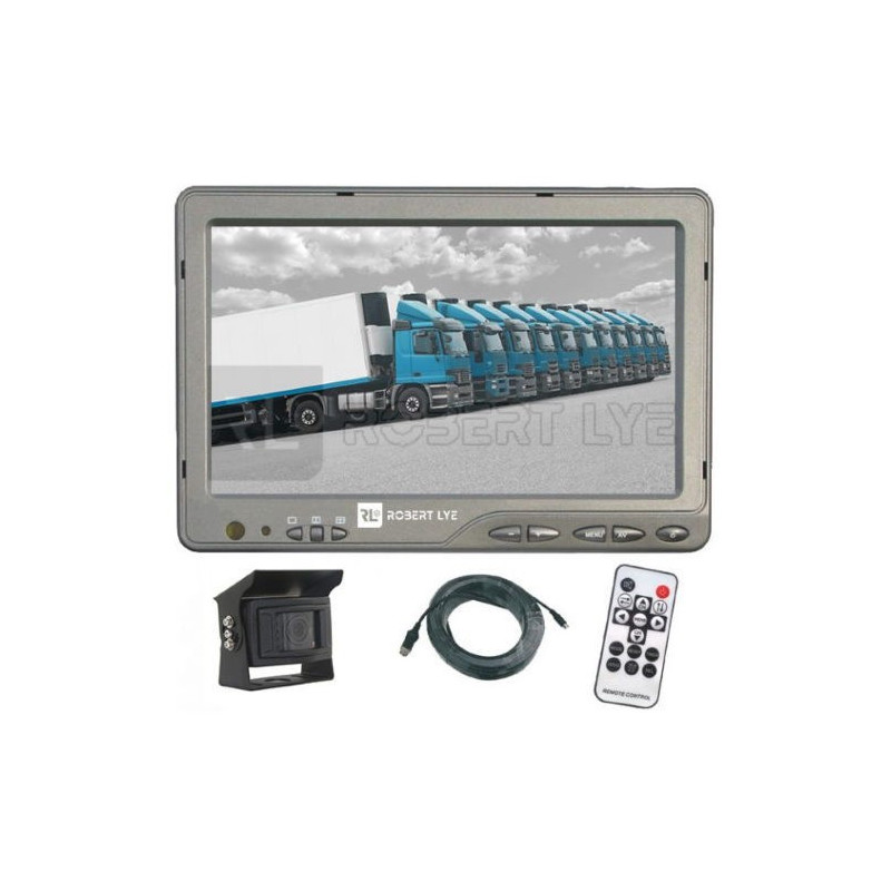 Kit de rétrovision HD 7 pouces filaire avec 1 caméra