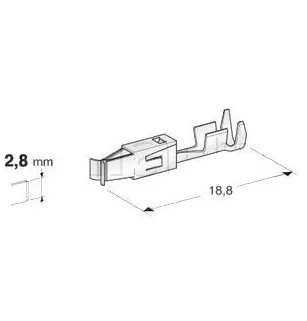 Für elektronische Injektionsanschlüsse. JPT-wp-280-Serie. Kupfer aus Dose.