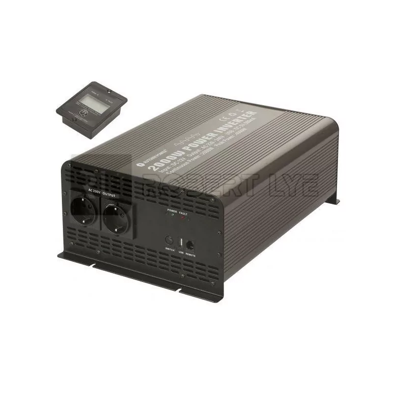 Elévateurs / convertisseurs de tension 12V à 230 Volts 3000/6000W PUR SINUS