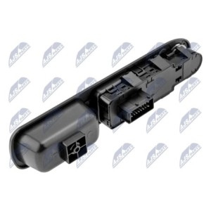 Interrupteur Lève-vitre PEUGEOT 207 2006-13 PINS - 6554 QC, 662432, 662432A