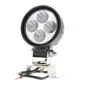 Phare de travail rond 4 leds - 10/30 Volts - ø 84 x H 111 x Ep 65 mm - IP68