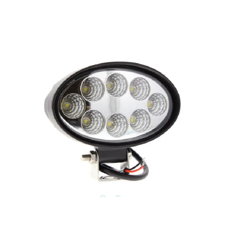 Luz de trabalho oval 8 LEDs - 10/30 Volts Luz de trabalho oval 8 LEDs - 10/30 Volts