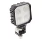 Phare de travail + feu de recul 4 Leds R10 & R23 - 10/30 Volts - IP69K