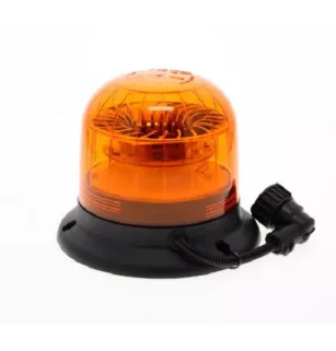 RENAULT/VOLVO LED beacon EUROROT flash effect beacon with LEDs to install with AMP connection - 12/24 Volts - IP65
