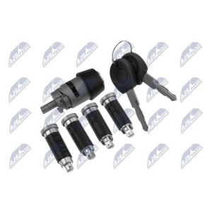 D'allumage-ensemble D's VW TRANSPORTER T4 1990-2003 - CYLINDRES DE SERRURE DE PORTE AVANT GAUCHE ET DROIT - 357905855B