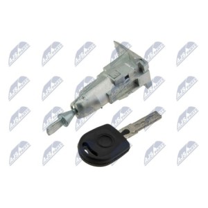 Cylindre Serrure De Porte Avant GAUCHE VW GOLF VI 2008 65SKV528, 5K0837167