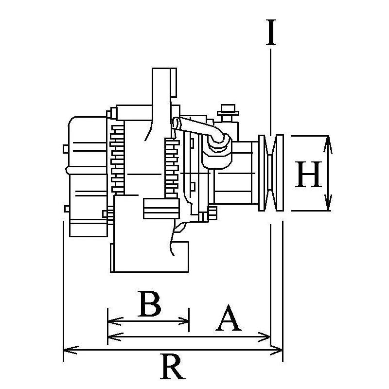 Lichtmaschine 14V 65Amp Bosch 0120485005, 0120485006, 0120485007, 0120485008, 0120489369/370 Lichtmaschine 14V 65Amp Bosch 0120485005, 0120485006, 0120485007, 0120485008, 0120489369/370