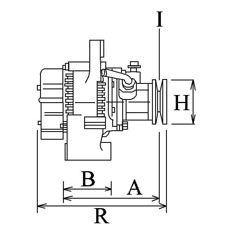 Lichtmaschine 14V 65Amp Bosch 0120485005, 0120485006, 0120485007, 0120485008, 0120489369/370 Lichtmaschine 14V 65Amp Bosch 0120485005, 0120485006, 0120485007, 0120485008, 0120489369/370