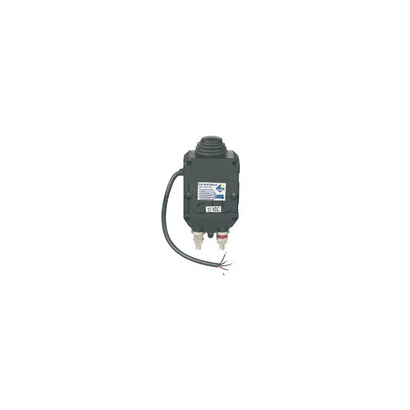 Relais 12V bistable avec commande manuelle - IP65-X9K - Spécial Marine Soderep Ecans