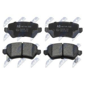 Brakes Plaquettes De Frein Arrière OPEL ASTRA GH 98 - 37296, AC691781D, AN-4283WK