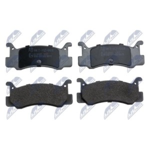 Brakes Plaquettes De Frein Arrière MAZDA 323 BA DIESEL 94 - 36607, AC420781D, PAD579