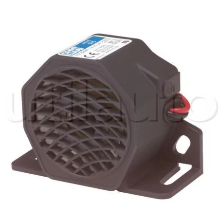 Alarme bip de recul 12/24 Volts 87DB ultrasons Multifréquences IP67