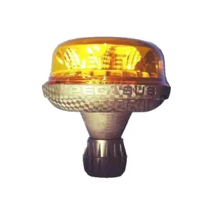 8 LED Rotating Beacon with Pole