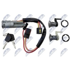 Ensemble D' De Serrure PEUGEOT 206 1998-INTERRUPTEUR D'ALLUMAGE - 9170-N8, 9170N8